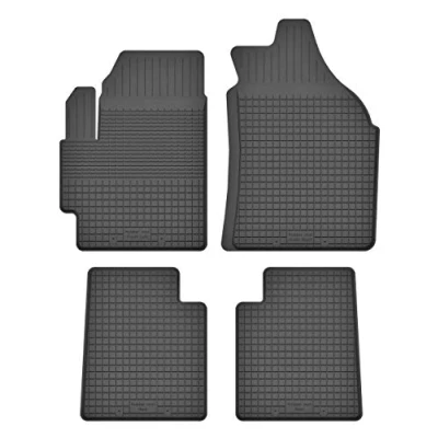 Abbildung von Gummimatten Fußmatten 1.5 cm Rand kompatibel mit Daihatsu SIRION II M300 (Bj.2004 2010) ideal angepasst 4 Teile EIN Set