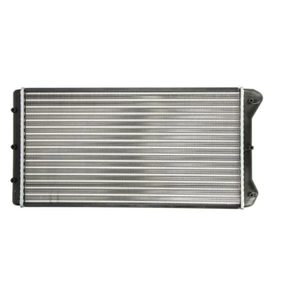 Abbildung von THERMOTEC D7F050TT Kühler, Motorkühlung Aluminium, Kunststoff 580 308 34 Schaltgetriebe Kühlrippen mechanisch gefügt FIAT: Punto II Schrägheck, Idea