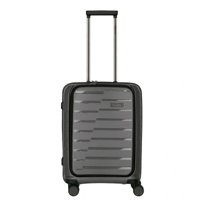 Abbildung von Travelite Air Base 4w Trolley S Vortasche Anthrazit Koffer mit 4 Rollen