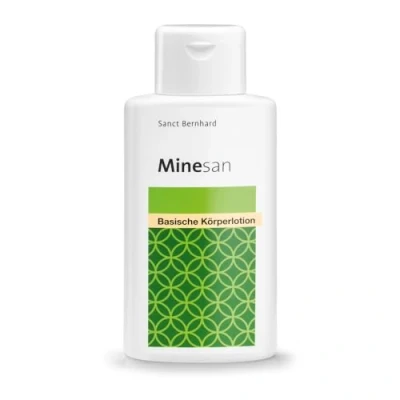 Abbildung von Sanct Bernhard Minesan Basische Körperlotion mit Hamamelis, Kamille, Melisse, Makadamiaöl 250 ml