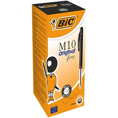 Abbildung von Bic Kugelschreiber m 10 clic 50 Stck. schwarz