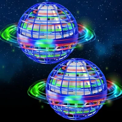 Abbildung von semai Fliegender Ball,orbi Boomerang Ball, Kinder Spielzeug ab 6 Jahren mit LED Licht, Hand Controlled Hover Ball Geschenke für Jungen Mädchen 12 Jahre