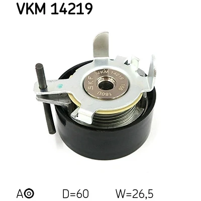 Abbildung von SKF VKM 14219 Spannrolle, Zahnriemen FORD: FOCUS 3, 3 Turnier, FIESTA 6