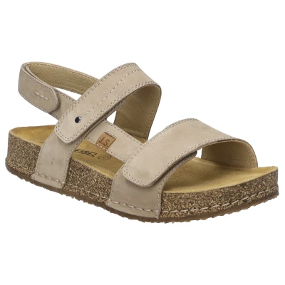 Abbildung von Josef Seibel Hannah Riemensandalette, Damen, Größe: 40, Beige Schuhe
