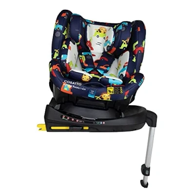 Abbildung von COSATTO Autositz All in Rotate i Size 360 Spin drehbar, Gruppe 0+123, 0 36 kg, 12Jahre, ISOFIX, ERF, Anti Flucht (Motor Kidz)