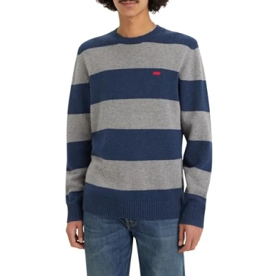 Abbildung von Levi&#039;s Original HM Sweater Strickpullover, Herren, Größe: XL, Calloway stripe sargasso sea