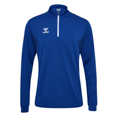 Abbildung von hummel Herren Hmlauthentic Half Zip Sweatshirt, True Blue, XXL EU