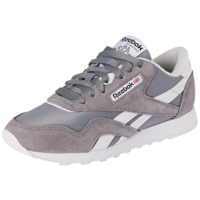 Abbildung von Reebok Classic Unisex Sneaker low, Größe: 42, Pure grey/footwear white Leder und textil
