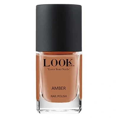 Abbildung von Look To Go veganer Nagellack AMBER 21 free &amp; PETA approved Made in Germany 12ml
