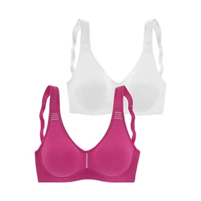 Abbildung von petite fleur T Shirt BH (Packung, 2 Stück) ohne Bügel aus Baumwolle