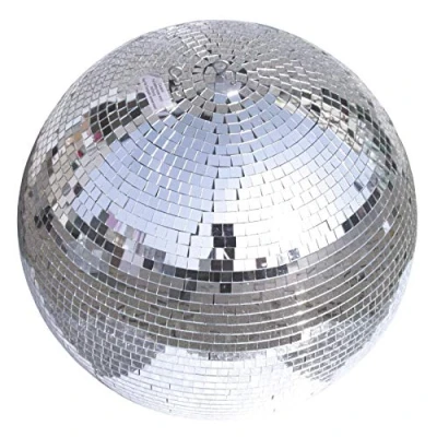 Abbildung von EUROLITE Spiegelkugel silber (50 cm) Sicherheits mit zweiter Öse