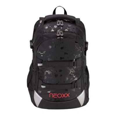 Abbildung von neoxx Schulrucksack Active Pro, Splash Black