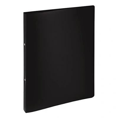 Abbildung von PAGNA Ringbuchmappe Ringbuch A4 16mm PP 2 Ring Mechanik schwarz