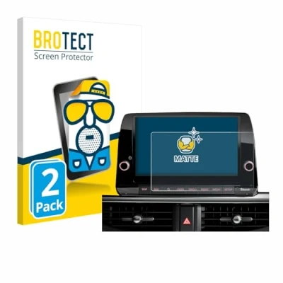 Abbildung von BROTECT Entspiegelungs Schutzfolie für Kia Picanto 2022 8&quot; (2 Stück) Matte Displayschutz Folie, Anti Reflex, Fingerprint