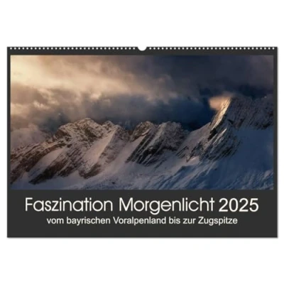 Abbildung von Faszination Morgenlicht (Wandkalender 2025 DIN A2 quer), CALVENDO Monatskalender