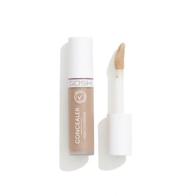 Abbildung von GOSH Concealer High Coverage 005 Tawny I Hohe Deckkraft Flüssig zum Abdecken von Augenringen, Rötungen &amp; Unreinheiten für empfindliche Haut langanhaltend Vegan Pickel Abdeckstift