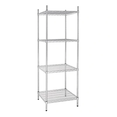 Abbildung von Vogue Regal aus galvanisiertem Zink, 4 Ebenen, 1830 x 610 mm