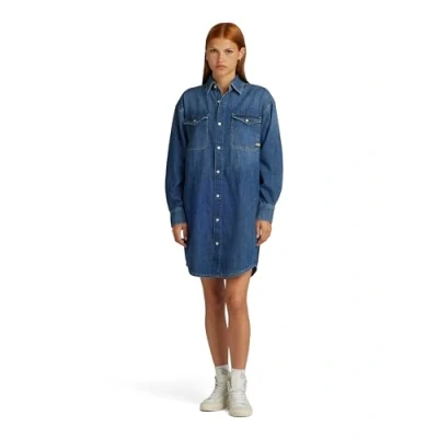 Abbildung von G Star Jeanskleid, Damen, Größe: Small, Faded noosa blue