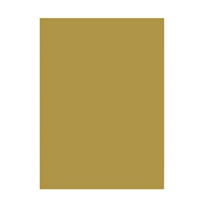 Abbildung von folia 6365 Tonpapier gold matt, DIN A3, 130 g/qm, 50 Blatt zum Basteln und kreativen Gestalten von Karten, Fensterbildern für Scrapbooking