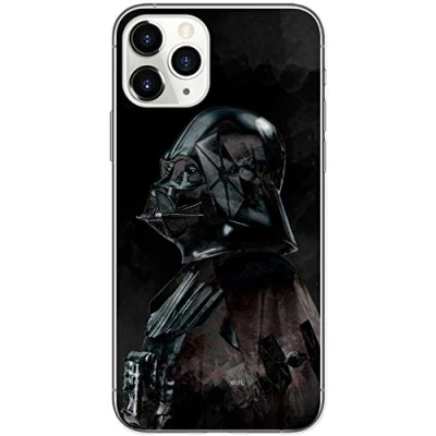 Abbildung von Original und Offiziell lizenziertes Star Wars Darth Vader Handyhülle für iPhone 11 PRO MAX, Case, Hülle, Cover aus Kunststoff TPU Silikon, schützt vor Stößen Kratzern