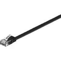 Abbildung von Goobay 95898 CAT 6 Flach Patchkabel, U/UTP, Dunkelbraun