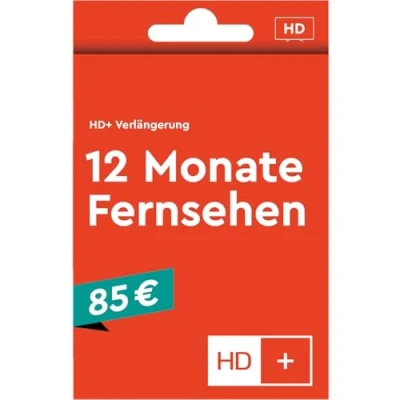 Abbildung von HD+ Plus extension 12 months for all cards HD01,02,03,04,05