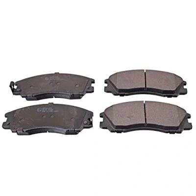 Abbildung von BLUE PRINT ADG04255 Bremsbelagsatz Vorderachse mit akustischer Verschleißwarnung Anti Quietsch Blech, Befestigungsmaterial HYUNDAI: Terracan