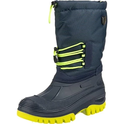 Abbildung von CMP AHTO WP Unisex Snowboot/Winterstiefel für Kinder, Größe: 28, Black blue Schuhe