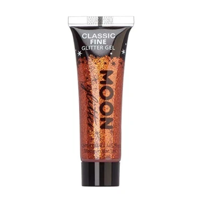 Abbildung von Moon Glitter Gel mit klassischem feinem 12ml Kupfer Bronze Glitzer Gesichtsfarbe