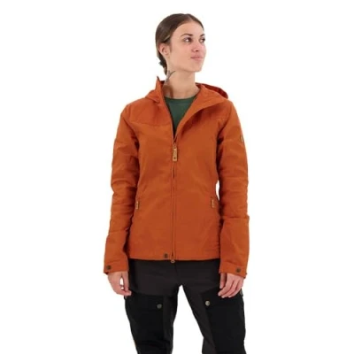 Abbildung von Fjällräven Stina Windbreaker, Damen, Größe: Large, Terracotta brown