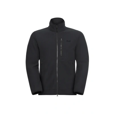 Abbildung von Jack Wolfskin LAKE Ridge Fleecejacke, Herren, Größe: Large, Black