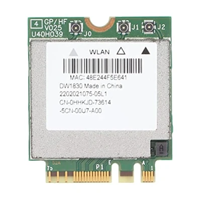 Abbildung von Annadue WiFi Karte,DW1830 BCM943602BAED Dualband Wireless Netzwerkkarte,NGFF M.2 802.11a/b/g/n/ac Bluetooth 4.0 Netzwerkadapter für Windows/OS X/Linux