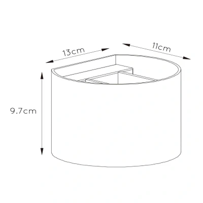 Abbildung von Lucide XIO Wandleuchte LED Dim. G9 1x3,5W 2700K Mattes Gold / Messing