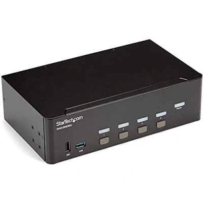 Abbildung von StarTech.com KVM Switch HDMI 4 Port 4K 30 Hz Extender für Umschalter