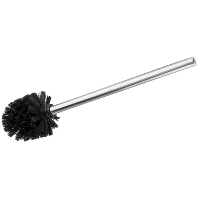 Abbildung von WENKO WC Reinigungsbürste, Set, 3 St., aus Edelstahl Kunststoff, schwarz, mit Griff