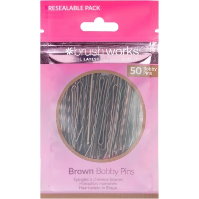 Abbildung von brushworks Braune Bobby Pins