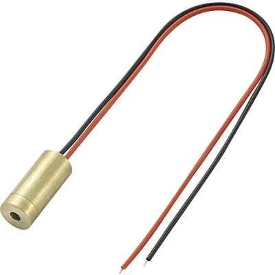 Abbildung von TRU Components LM01RDD Lasermodul Punkt Rot 1 mW