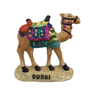 Abbildung von Wedare Dubai 3D Kamel Kühlschrank Magnet Tourist Souvenirs Harz Kühlschrankmagnet Home &amp; Kitchen Dekoration aus China