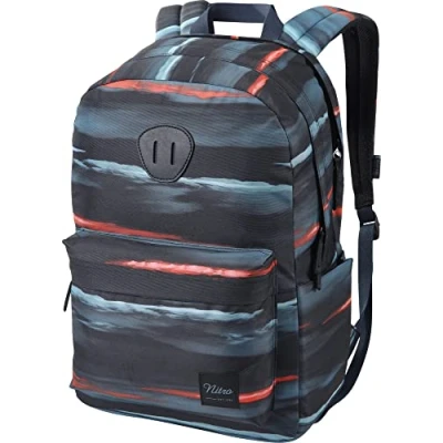 Abbildung von Nitro Rucksack Urban Plus Schule Uni Freizeit 28Liter acid dawn blau