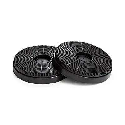 Abbildung von Klarstein Aktivkohlefilter für Dunstabzugshauben, Limelight/Eleonora, 2 x Filter, Ø 16 cm, Umluftbetrieb, Zubehör