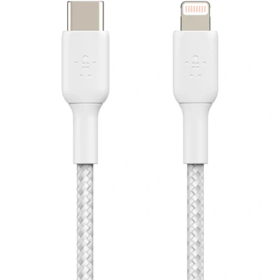 Abbildung von Belkin Boost Charge Lightning USB C Braided Cable 2 Meters White