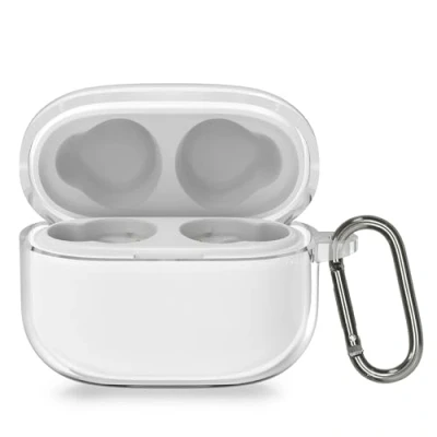 Abbildung von kwmobile Hülle kompatibel mit Sony LinkBuds S TPU Silikon Schutzhülle Case Cover Kopfhörer Transparent
