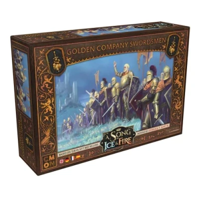 Abbildung von CMON, A Song of Ice &amp; Fire Schwertkämpfer der Goldenen Kompanie, Erweiterung, Tabletop, 2 Spieler, Ab 14+ Jahren, 45 60 Minuten, Deutsch, Mehrsprachig, Mehrfarbig, Bunt