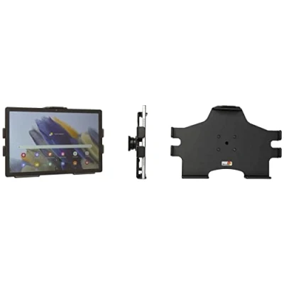Abbildung von Brodit Gerätehalter 711286 Made IN Sweden für Smartphones Samsung Galaxy Tab A8 SM X200/205, Schwarz
