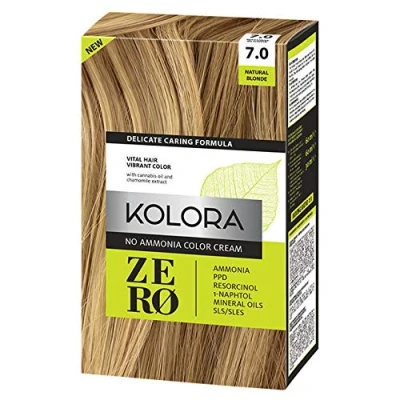 Abbildung von KOLORA ZERO Natural Blonde, kein Ammoniak, Haarfarbe