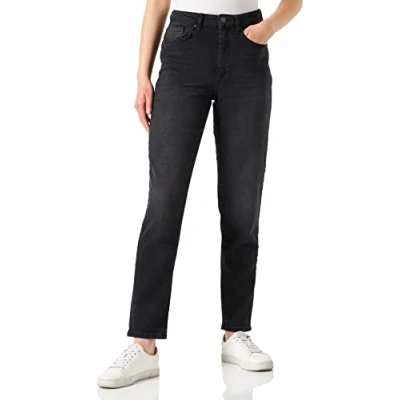 Abbildung von ONLY Onlveneda LIFE MOM Jeans Relaxed Fit, Damen, Größe: 34x34, Black denim