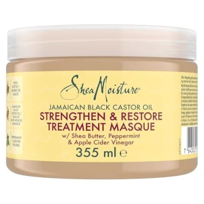Abbildung von Shea Moisture Jamaican Black Castor Oil Strengthen, Grow &amp; Restore Treatment Masque 340g