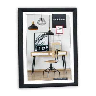 Abbildung von ZEP KB1 Collection Basic Bilderrahmen, Kunstharz, Schwarz 10 x 15 cm