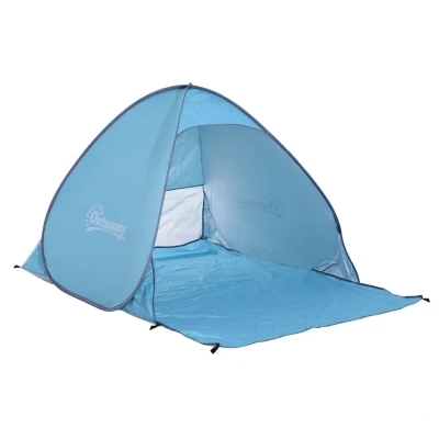 Abbildung von Wurfzelt Strandzelt Pop Up Zelt Strandmuschel Automatisch Campingzelt