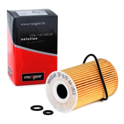 Abbildung von MAXGEAR 26 0735 Ölfilter mit Dichtung, Dichtungen Filtereinsatz VOLKSWAGEN: Golf 6 Variant, 5 Schrägheck, Polo V Schrägheck